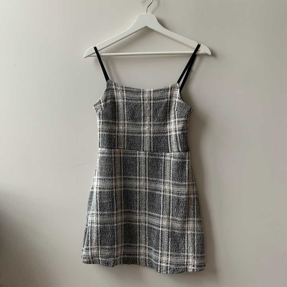 Urban outfitters plaid mini dress